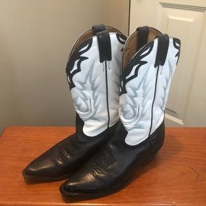 Ladies Boulet Canada Cowboy Boots Size 9.5